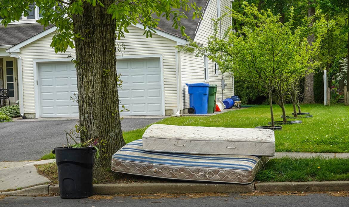 furniture village mattress disposal