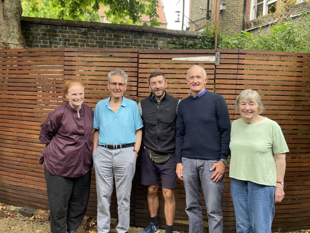 Our happy waste removal client Sam Jacob Studios in Islington.